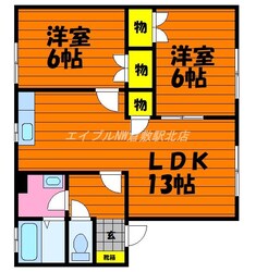 グランシャリオ　C棟の物件間取画像